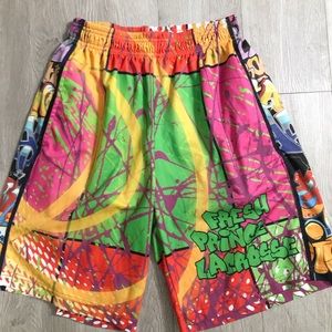 Fresh Prince Retro looking Lacrosse Shorts Size S